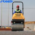 Rodillo compactador de suelo hidráulico de doble tambor 1T (FYL-880)